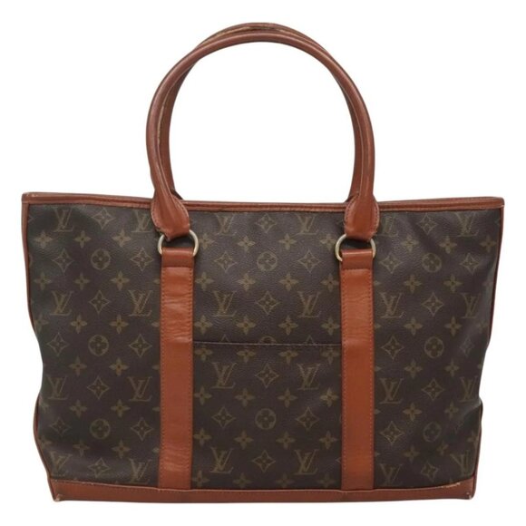LOUIS VUITTON Monogram Sac Weekend PM Hand Bag M42425 LV Auth th6126 - Picture 2 of 16